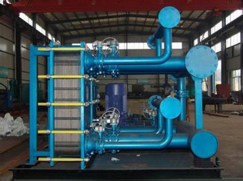 換熱機組生產(chǎn)車間